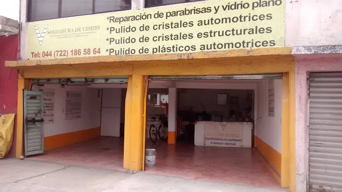 V Soldadura de vidrio