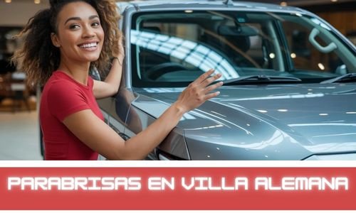 Parabrisas en villa alemana
